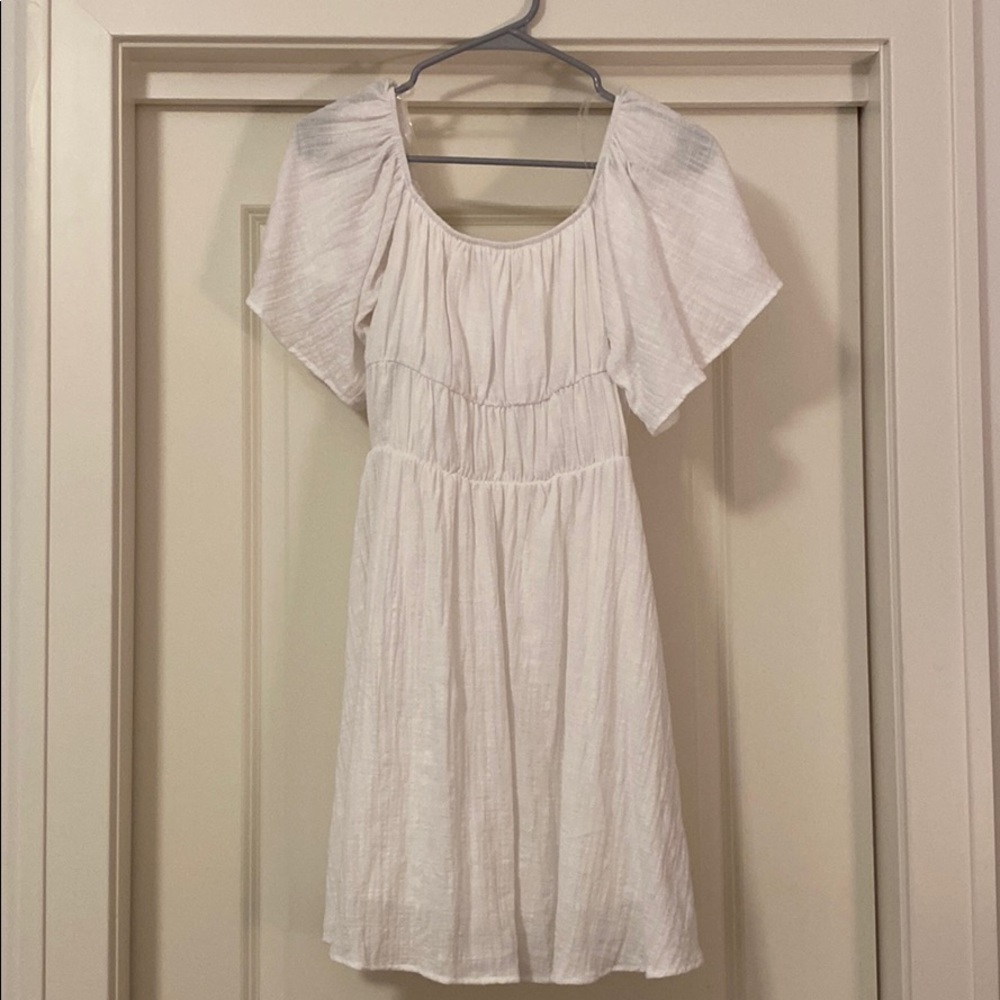 Flowy White Dress ☺️